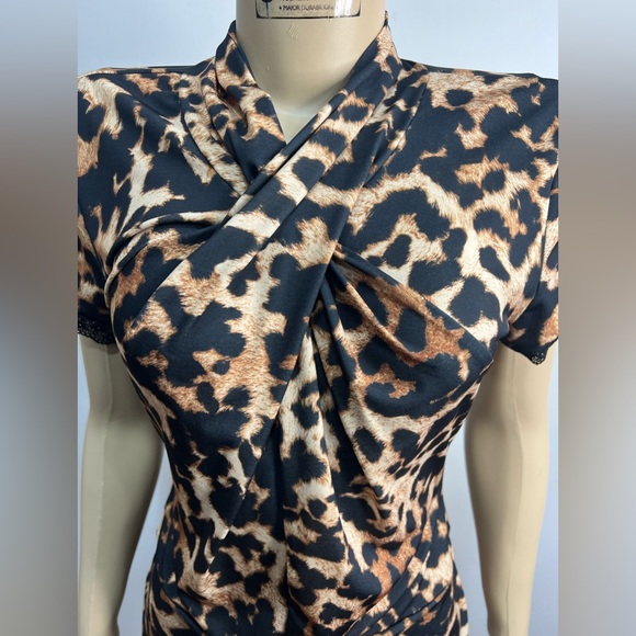 Venus Animal Print dress size M - Picture 3 of 10